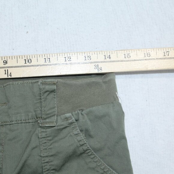 Lee Riders Green Women Pants Midrise Capri Skimmer Casual Size 8M - Picture 5 of 11